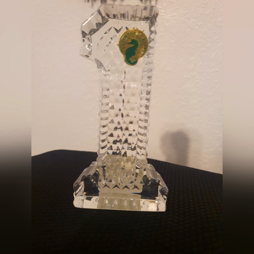Waterford number one paperweight